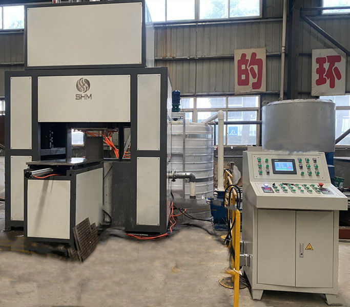 Línea de producción de la máquina de moldeado automático con secador de metal