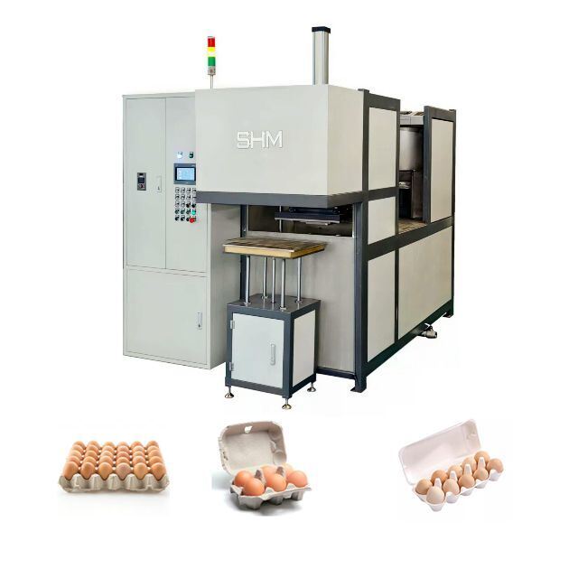 Máquina de moldeado de papel de laboratorio para moldear pasta de papel / Máquina de bandeja de huevo de pequeña capacidad / Máquina de moldeado de muestra de laboratorio