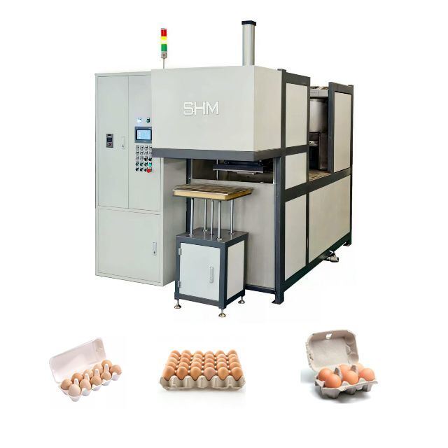 Máquina de moldeado de papel de laboratorio para moldear pasta de papel / Máquina de bandeja de huevo de pequeña capacidad / Máquina de moldeado de muestra de laboratorio